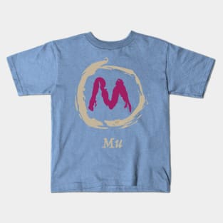 Greek Mu Kids T-Shirt